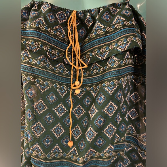 Blue Crush sheer large blouse - Picture 3 of 8